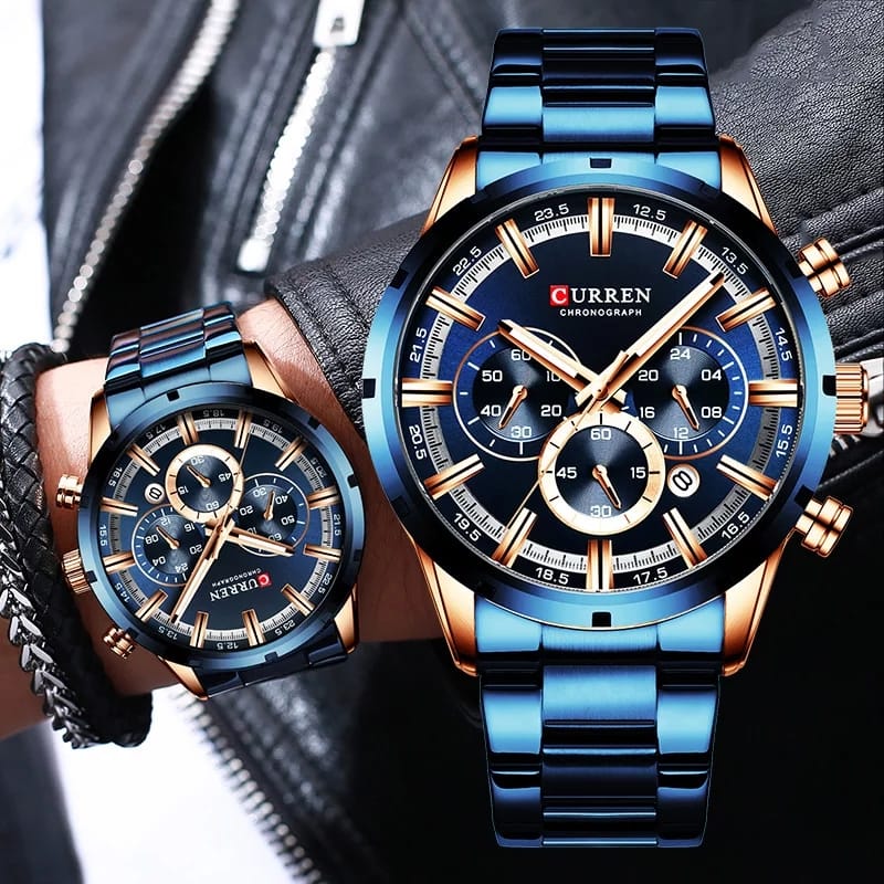 Curren 8355 Mens Watch - Blue_3