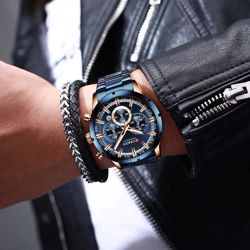 Curren 8355 Mens Watch - Blue_2